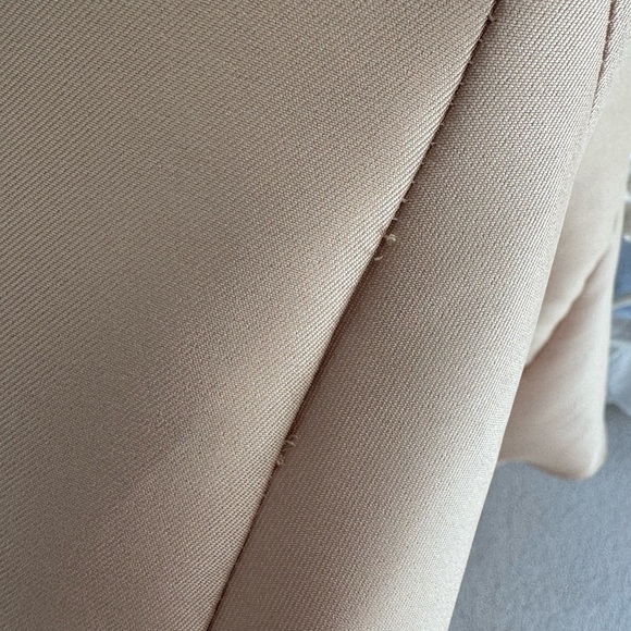 Badgley Mischka Strapless Champagne Mermaid Gown - Picture 10 of 15